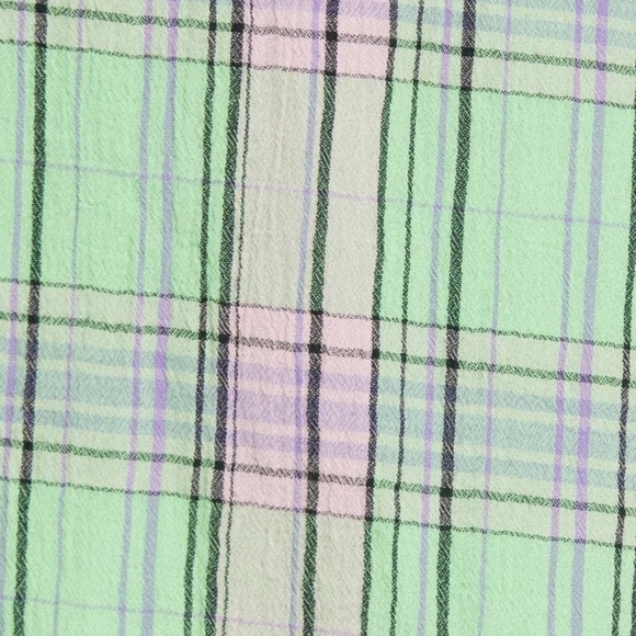 Bp Print Square Neck Cotton Minidress - Picture 4 of 5